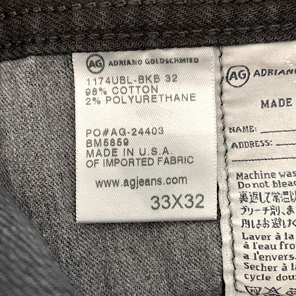 AG Adriano Goldschmied Graduate Tailored Leg Jean - Picture 12 of 14